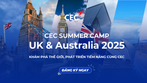 Webinar: Khám phá Trại hè quốc tế Summer Camp 2025 cùng CEC